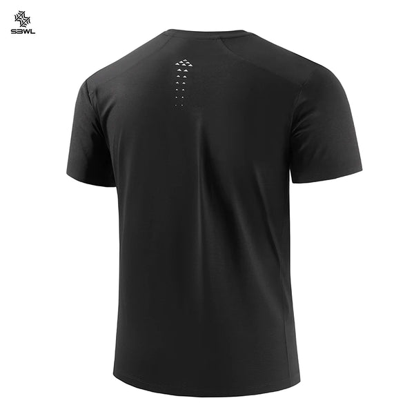 SBWL High-quality Printed Short-sleeved T-shirts for Men in Summer, Harajuku Casual Sportswear Tops