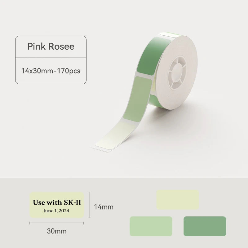 Niimbot Waterproof Anti-Oil Printing Label Paper Scratch-Resistant Tape Sticker for D11 D110 D101 H1S Mini Thermal Label Printer