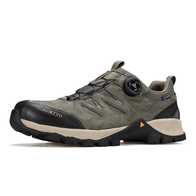 HUMTTO Shoes for Men Outdoor Luxury Designer Sneakers Breathable Sports Hiking Shoes Mens Trekking Climbing Non-slip Man Boots