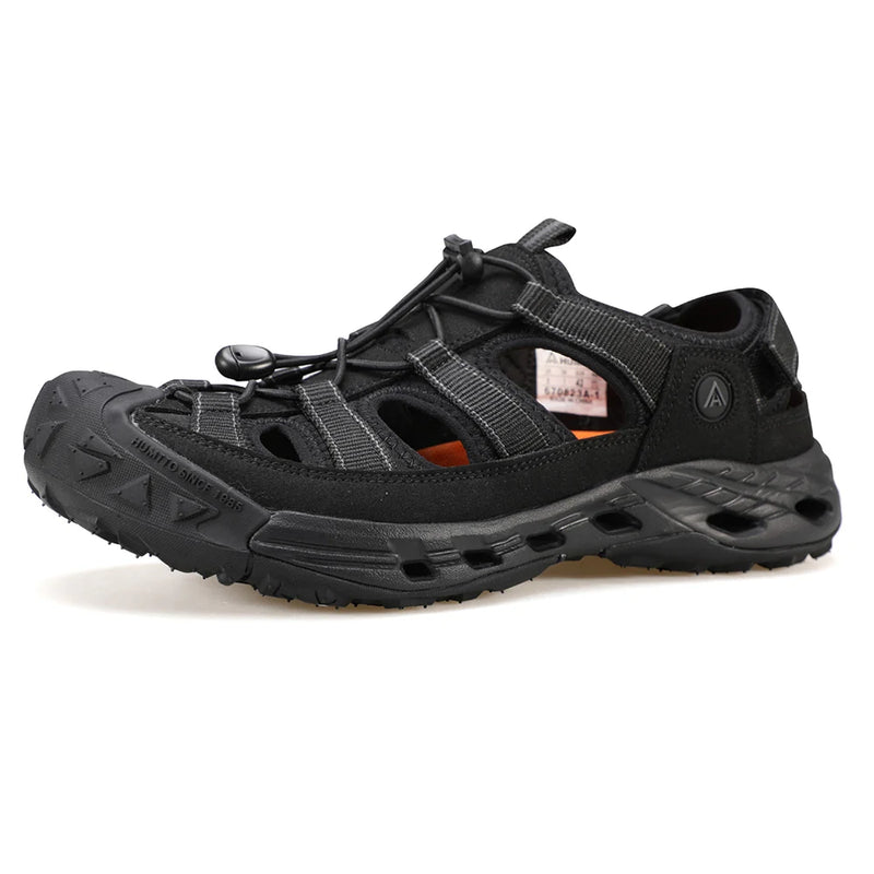 HUMTTO Summer Hiking Shoes Breathable Quick Drying 2026 Anti-slip Beach Water Sports Shoe Man Anti-collision Men Casual Sandals