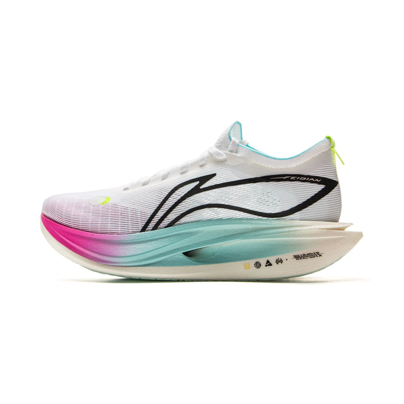 Li-Ning Unisex FEIDIAN 5 ELITE Racing Running Shoes SUPER BOOM LiNing CARBON-FIBER PLATE Shoes Anti-Slip Sneakers ARMV003