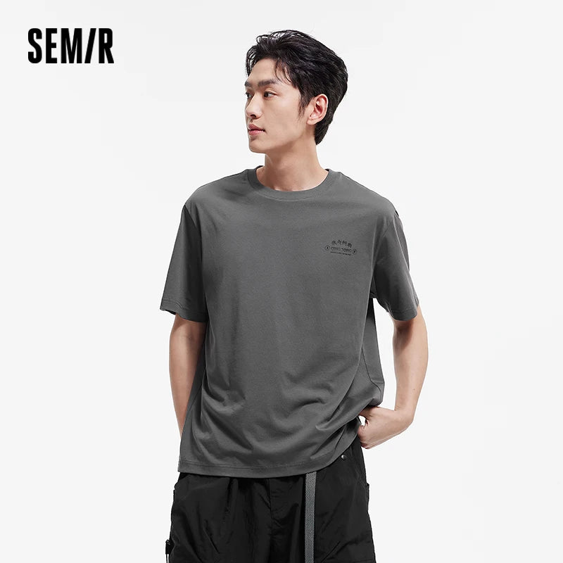 Semir Mens Tshirt 2026 Quick Dry Antibacterial Printed New Arrival Casual Fashion Soft Daily Wear