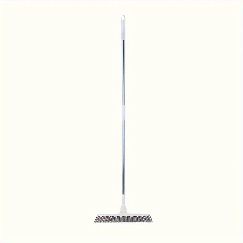 1pc bathroom floor and tile cleaning brush, stiff bristle brush, cleaning supplies, long handle brush, bathroom cleaning brush