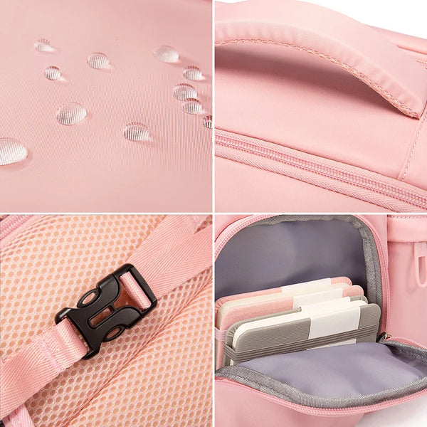 BANGE Airline Approved 15.6inch Large Travel Backpack Men Multi-Function With USB WaterProof Laptop Backpack With Wet Dry Pocket