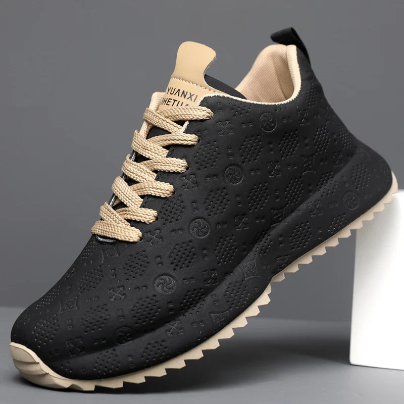 Mens Board Shoes 2026 New Thick Soled Cosy Student Youth Trendy Sports Outdoor Casual Walking Shoes Flat Sneakers for Men