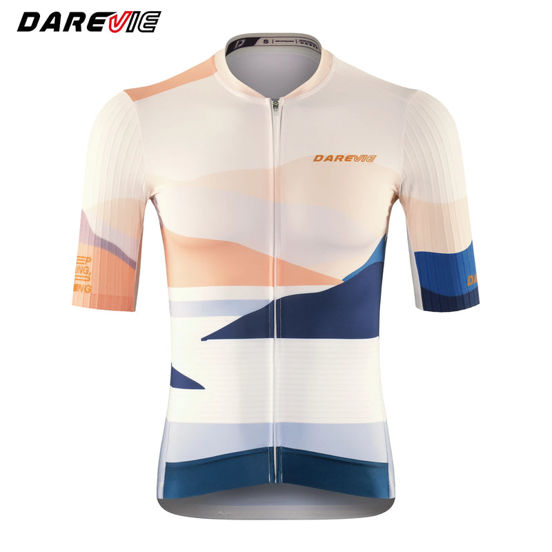 អាវយឺតជិះកង់ DAREVIE សម្រាប់បុរស AREO Pro Level ស្រូបយកសំណើម អាវជិះកង់បុរស ស្រាល ទន់ ស្ងួតរហ័ស