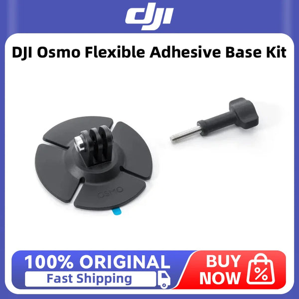 DJI Osmo Flexible Adhesive Base Kit Specially designed for curved helmets, delivering a more stable