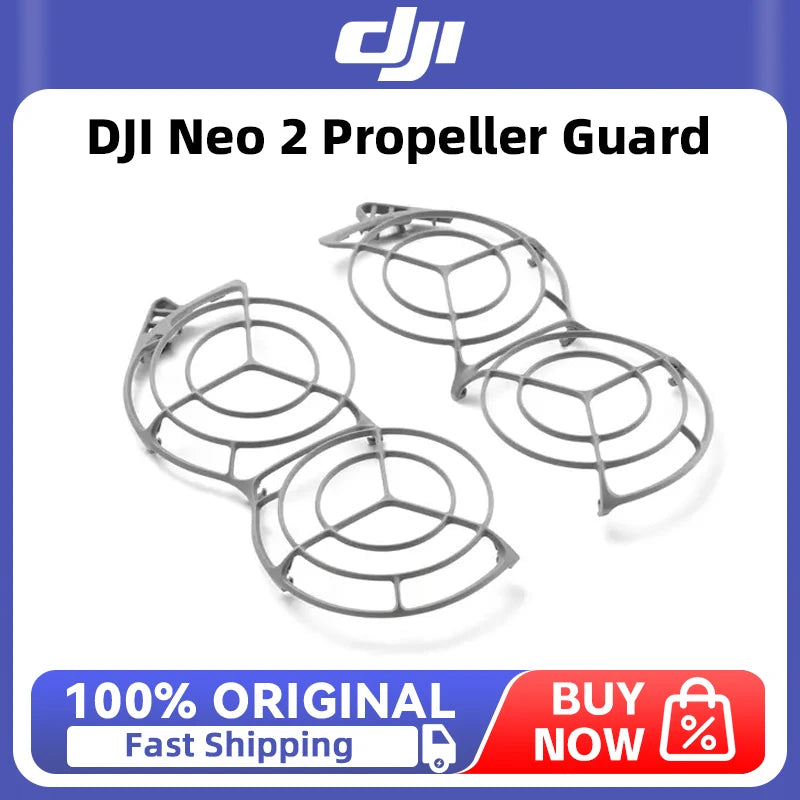 DJI Neo 2 Propeller Guard Enclosing the propellers prevents contact with external objects and enhances flight safety
