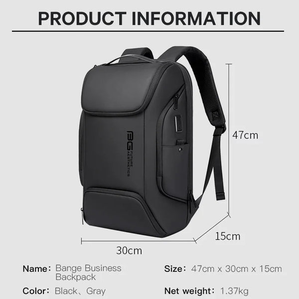 BANGE New Arrival Laptop Backpacks Multifunctional with WaterProof Big Capacity Daily Work Business Backpack Back Pack Mochila