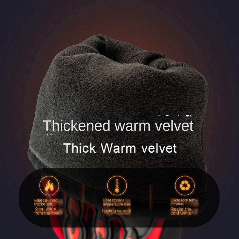 Motorcycle Gloves Waterproof Windproof Full Finger Moto Motorbike Riding Gloves Touch Screen Moto Motocross Gloves Winter