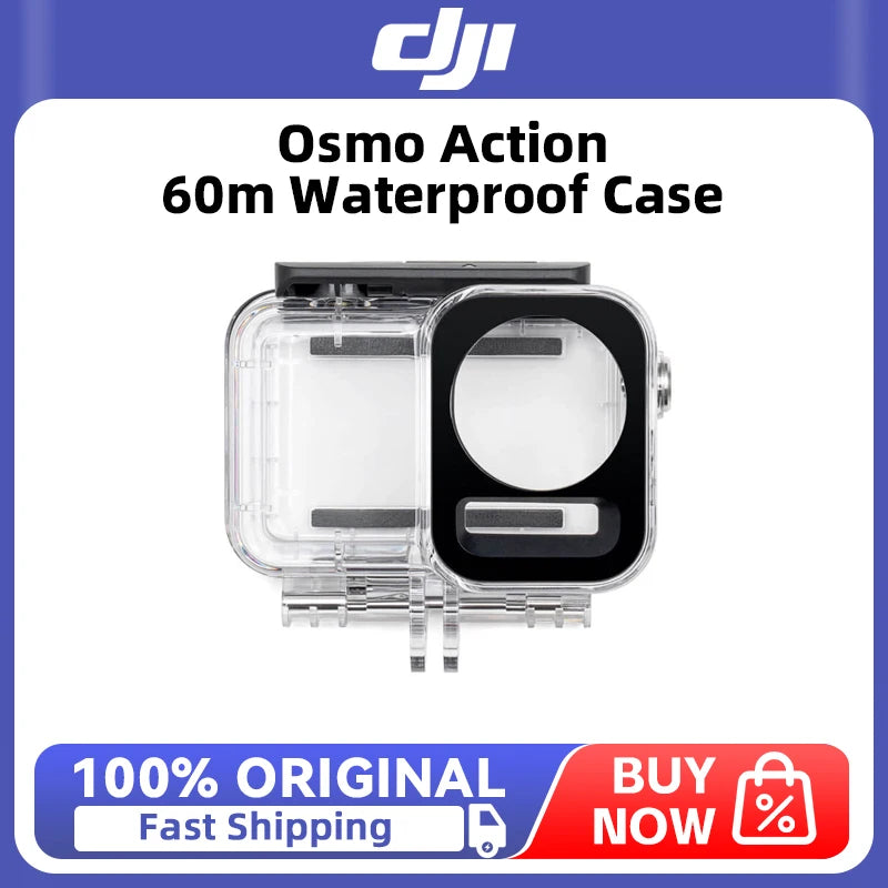 DJI Osmo Action 60m Waterproof Case for DJI Osmo Action 5 Pro/Action 4 New Original Accessories In Stock