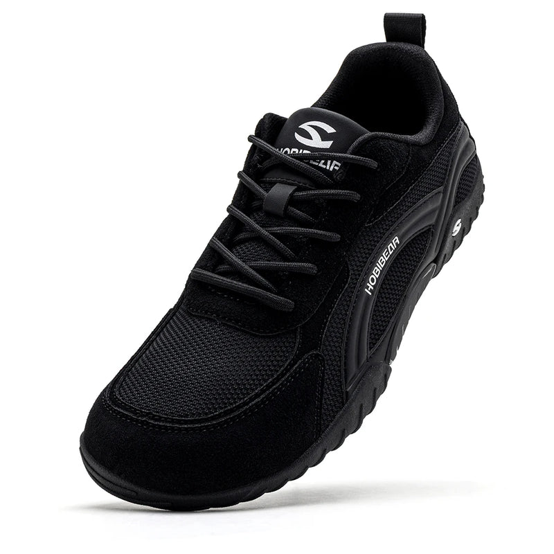 HOBIBEAR Hiking Wide Toe Box Shoes Unisex Outdoor Travel Trail Running Sneakers Zero Drop Minimalist Walking Shoes