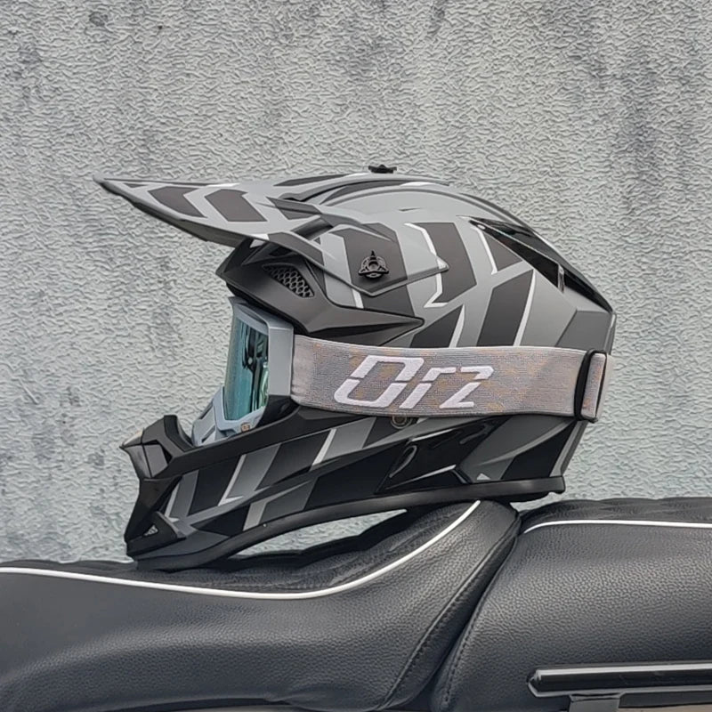 ORZ Motorcycle Helmet Motocross Cascos Para Moto Off Road Motocycle Abs Man&Woman Dot