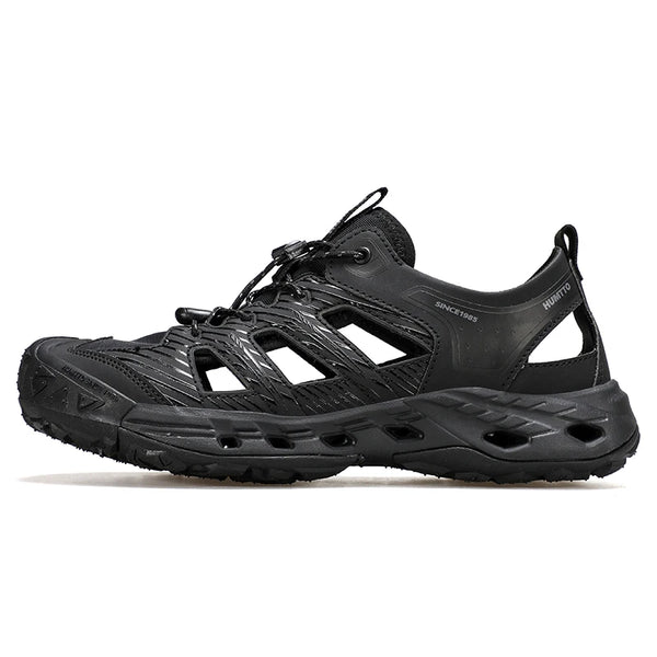 HUMTTO Summer Hiking Shoes for Men 2025 Breathable Mens Sneaker Outdoor Water Beach Sandals Fishing Climbing Wading Man Sneakers