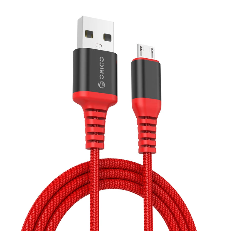 ORICO Micro USB Cable Android Charger Fast Charging Cords 2.4A USB Data Cable for Samsung Galaxy Edge Note 5 Kindle