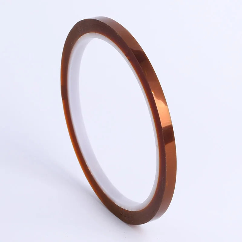 DIVEDEER 3D Printer Parts High Temperature Resistant Heat BGA Kapton Polyimide Insulating Thermal Insulation Adhesive Tape