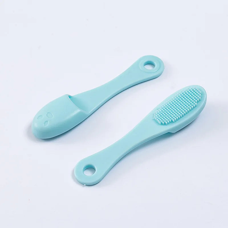 2pcs Silicone Finger Exfoliating Blackhead Brush Pore Cleansing Scrubber,for Nose Facial Deep Cleaning- Soft,Gentle and Elastic.