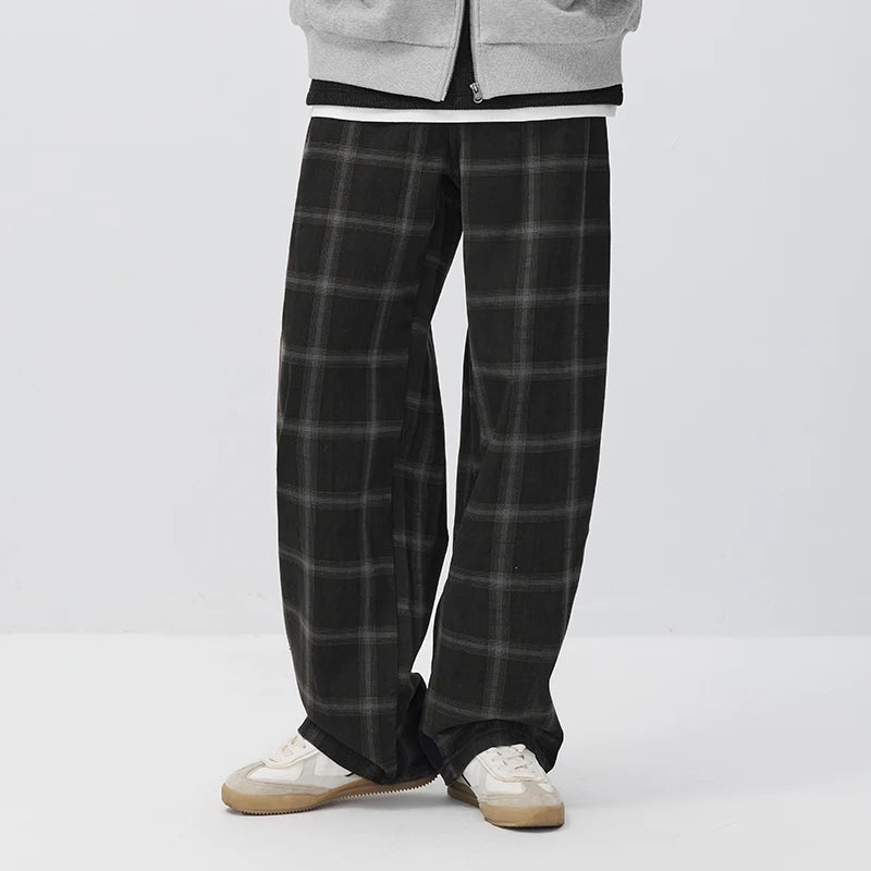 ខោបុរស Semir ធម្មតាចង្កេះយឺតមួយផ្នែក រលុង សមឥតខ្ចោះ ជើងកោង សម្លៀកបំពាក់ធ្វើការ កប្បាស 2026 រដូវរងាថ្មី សម្លៀកបំពាក់ប្រចាំថ្ងៃ រចនាប័ទ្មទីក្រុង ធម្មតា