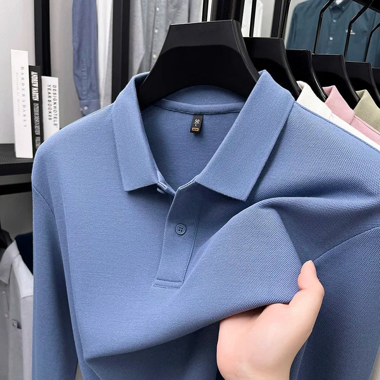 Premium Cotton Polo Shirt - Bright Yellow Green (17 Colors Available) | 260g Mercerized Pima Cotton | Classic Essential Style