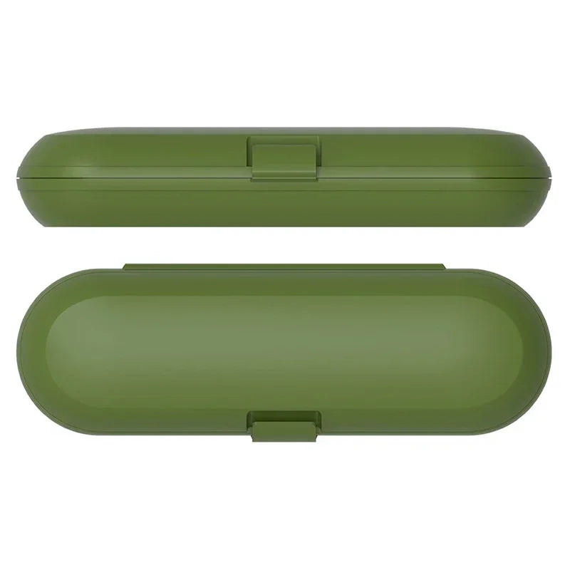 1pc Electric Toothbrush Storage Box Protective Cover, Portable Travel Case for Oral Electric Toothbrush Handle Storage Box.