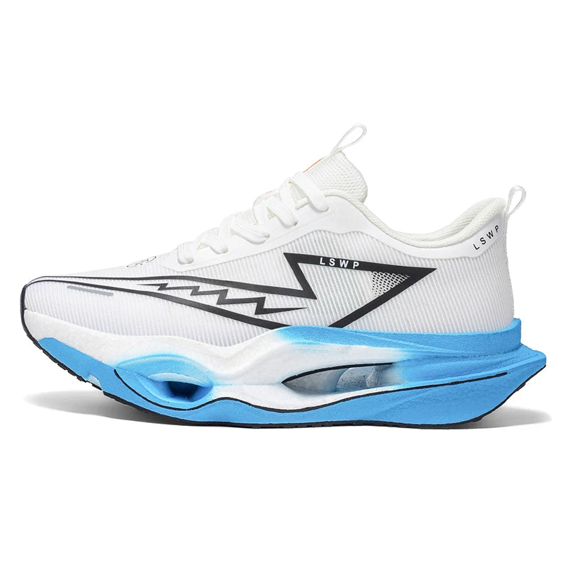 Unisex Sports Shoes Hollowed Out Soft Sole Cushioning Rebound Professional Running Shoes Student School Fitness Training Shoes