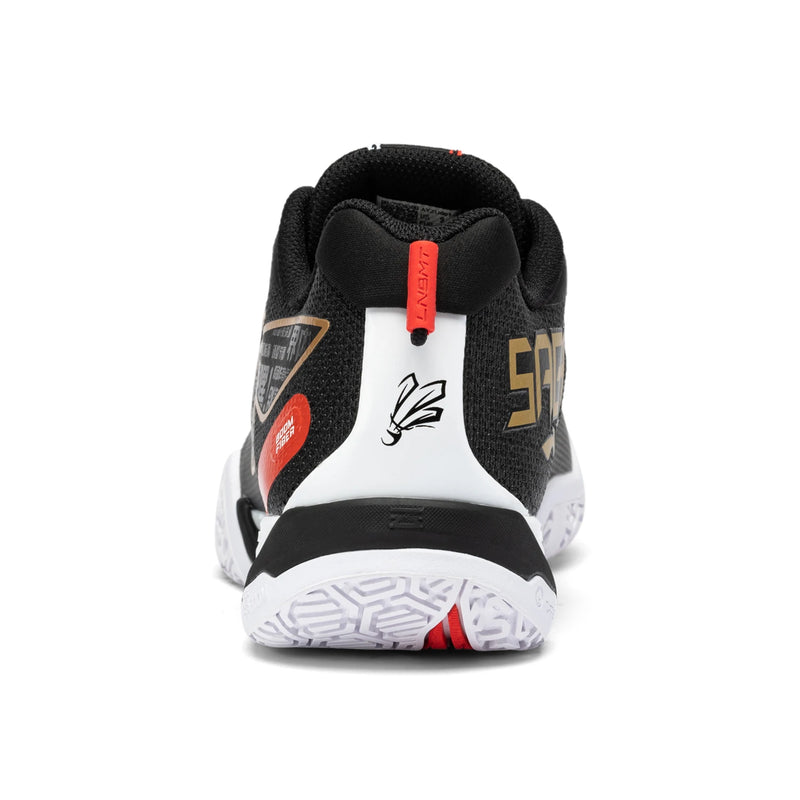 ស្បែកជើងវាយសី Li-Ning Unisex SAGA 2 SE BOOM Shock Absorption Energy Return LiNing Professional Sneakers AYZU001