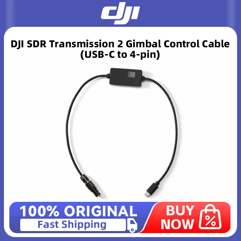 DJI SDR Transmission 2 Gimbal Control Cable (USB-C to 4-pin)