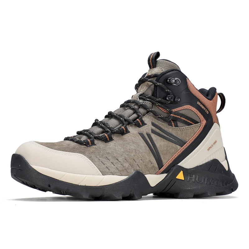 HUMTTO Hiking Boots for Men Outdoor Anti-slip Mountain Sneakers Man Keep Warm Trekking Shoes Winter Designer Men's Sports Shoe