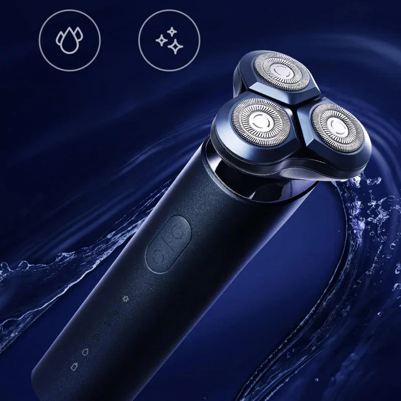 ម៉ាស៊ីនកោរសក់ MIJIA S700, ម៉ាស៊ីនកោរសក់អគ្គិសនីសើម និងស្ងួតដែលអាចសាកបាន, ឡាមអគ្គិសនី ៣ របៀបសម្រាប់បុរស, ដាវសេរ៉ាមិច គ្មានរោមខ្ទាស់