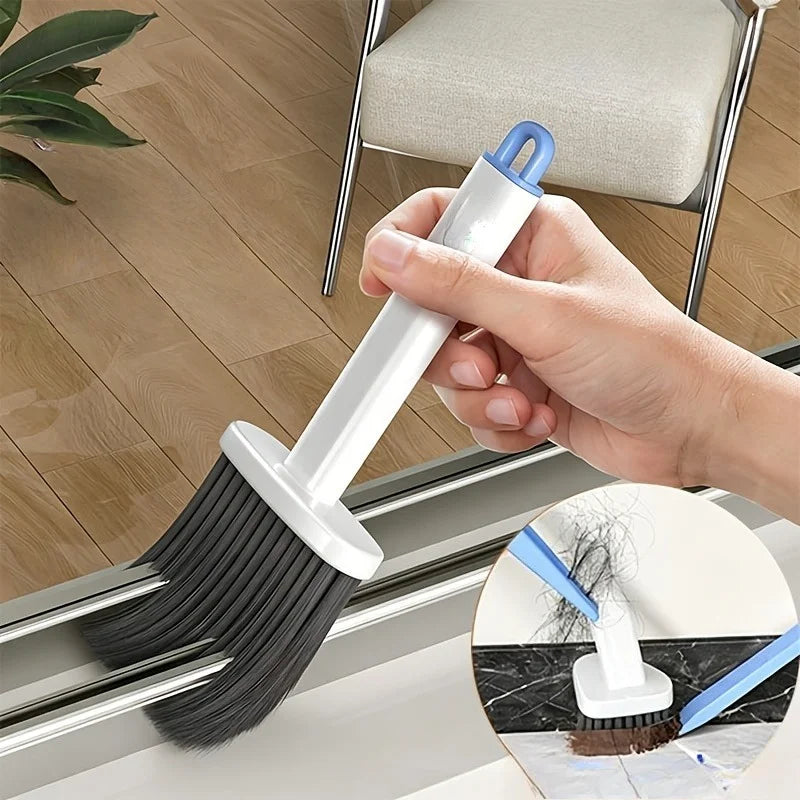 1pc Window Track Cleaning Brush Set - Multi-functional,Household Dusting Brush, Car Interior Dusting Brush. Home Cleaning Tool