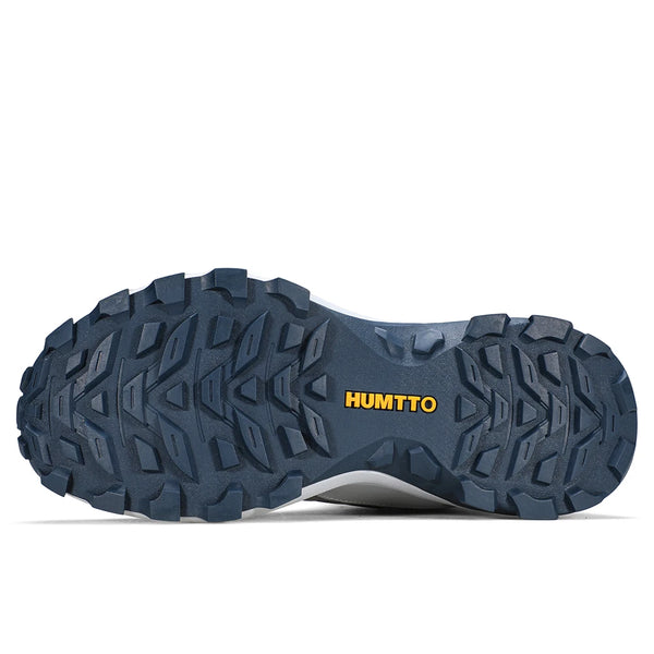 HUMTTO Winter Keep Warm Hiking Shoes for Men's High Top Outdoor Anti Slip Wear-resistant Sports Shoes Lightweight Trekking Boots