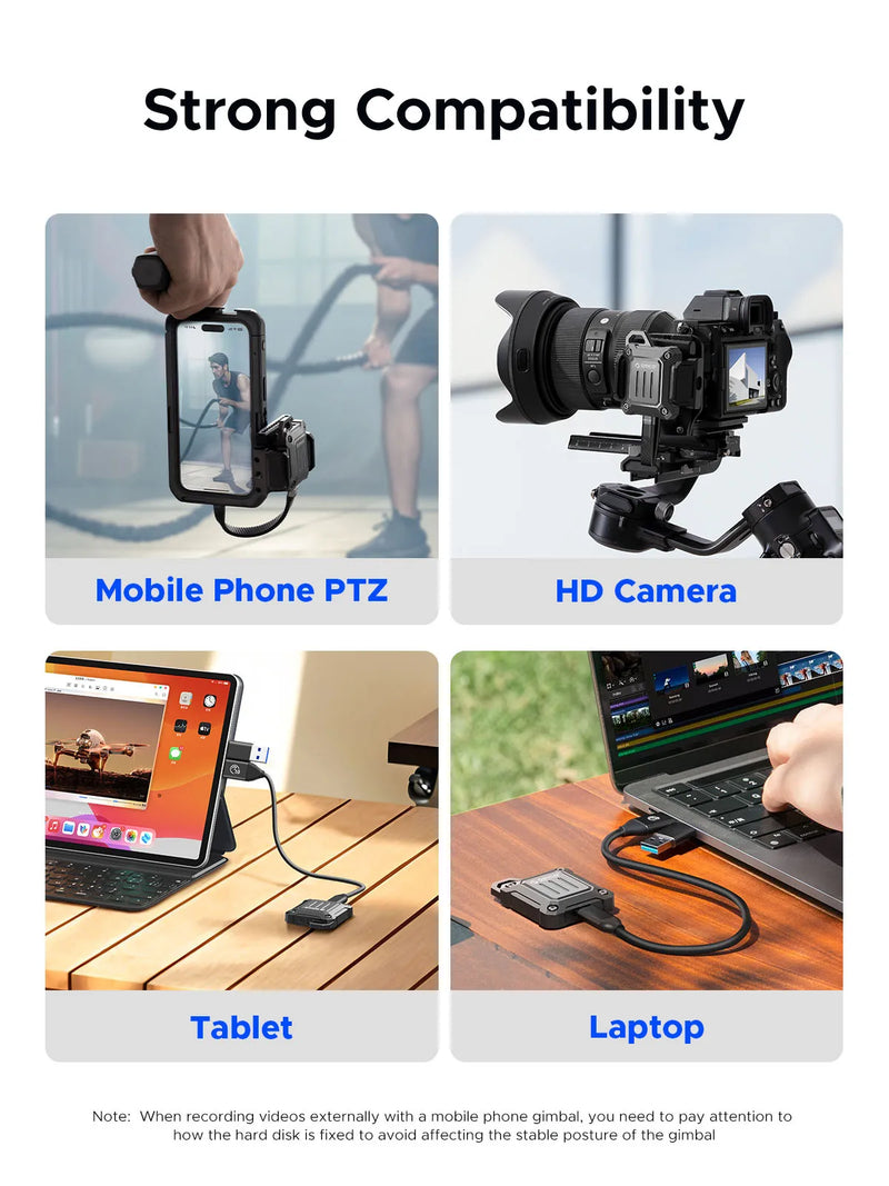 ORICO 2230 SSD Enclosure M.2 NVMe SSD Enclosure USB 3.2 Gen 2 10Gbps NVME PCI-E M-Key External SSD Drive Enclosure 2230mm