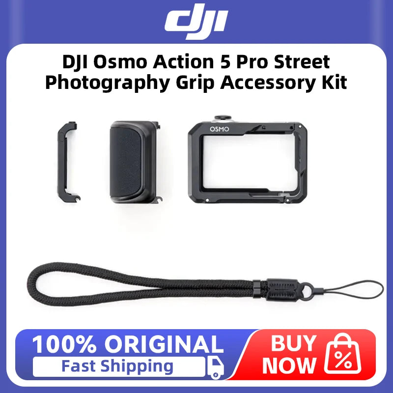 DJI Osmo Action 5 Pro Street Photography Grip Accessory Kit