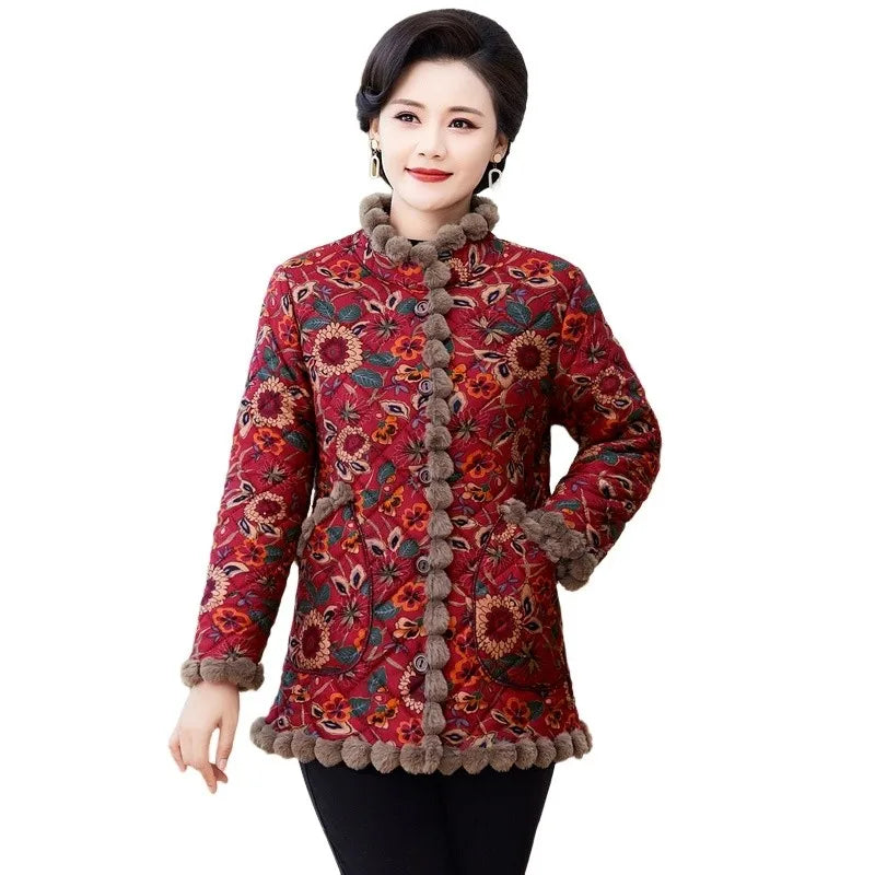 អាវធំកអាវកអាវកអាវកអាវកអាវកអាវកអាវកអាវតែមួយម៉ូដទាន់សម័យ គែមឆៅ padded ក្រាស់ រដូវរងាថ្មី អាវផាកាក្តៅសម្រាប់មនុស្សវ័យកណ្តាល