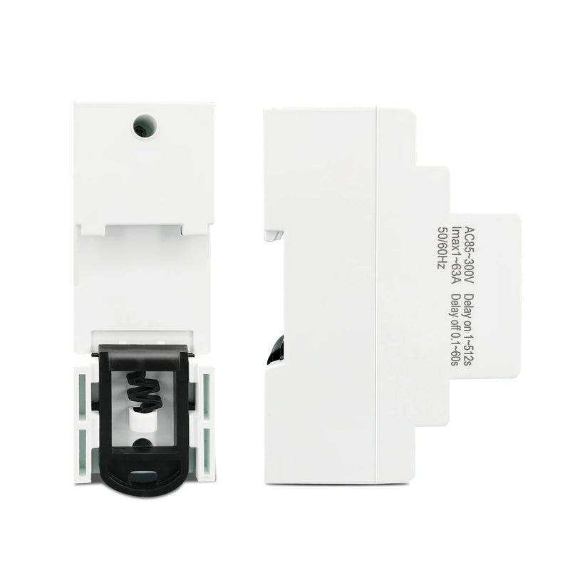 TOMZN Din Rail Adjustable Over Under Voltage Protective Relay Protector Current Limit Protection Voltmeter Kwh 63A 80A 110V 230V
