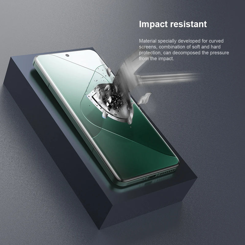 For Xiaomi 14 Ultra Soft Film Nillkin 2Pcs Impact Resistant Curved Film Screen Protector For Mi 14 Pro With Tool Curved Screen