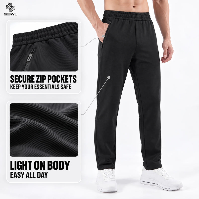SBWL High-quality men's outdoor sports cycling climbing hiking pants for autumn winter Casual pants in a daily simple style