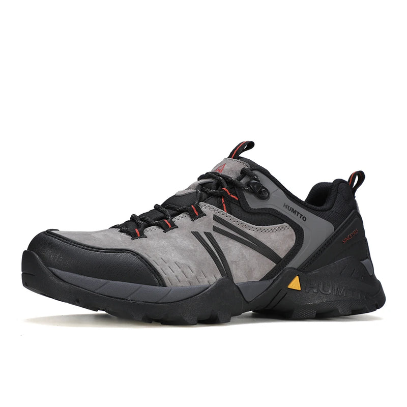 HUMTTO New Breathable Outdoor Hiking Men's Sports Shoes Man Sneakers Luxury Designer Climbing Trekking Safety Work Boots for Men