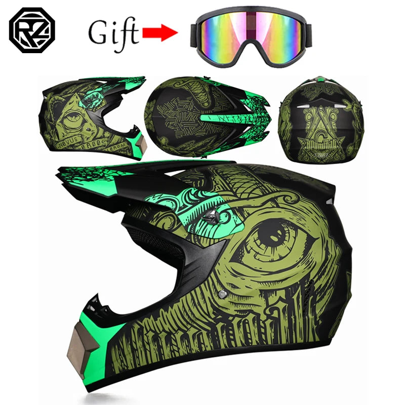 Children and adolescents professional full coverage motorcycle off-road race helmet bike AM DH helmet capacity motocross casso