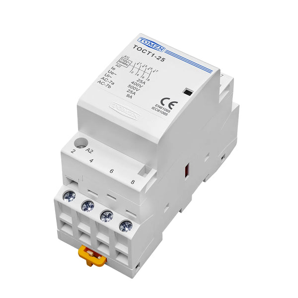 TOCT1 4P 25A 2NC 2NO 220V/230V 50/60Hz Din Rail Household AC Modular Contactor