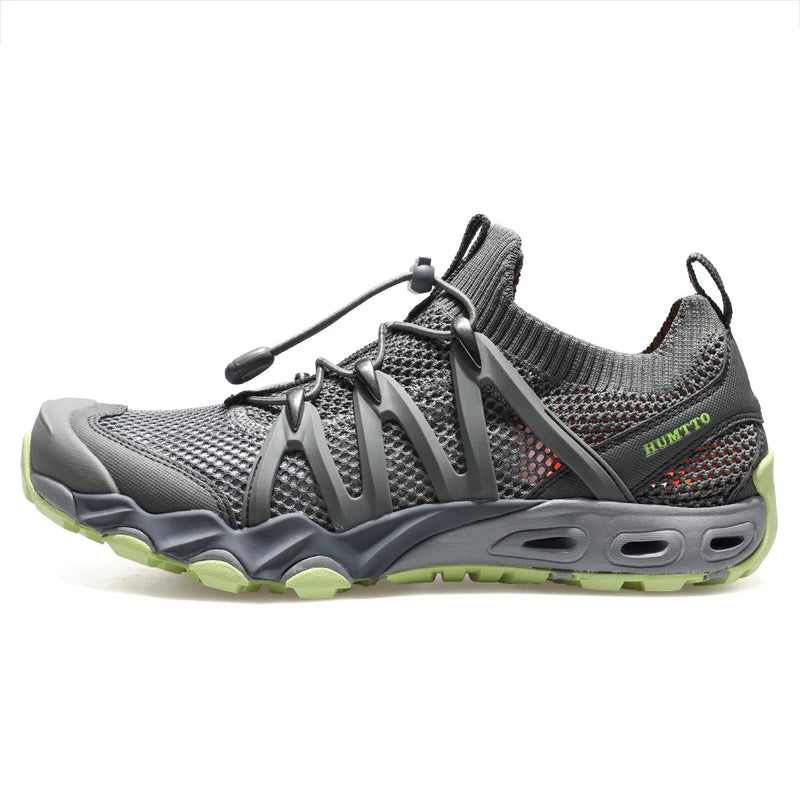 HUMTTO Wading Shoes for Men Breathable Summer Beach Water Sneakers 2022 Sports Mens Sandals Trekking Outdoor Man Hiking Shoes