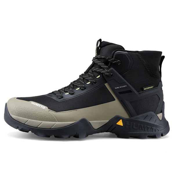HUMTTO Winter Mens Hiking Boots Water-resistant Trekking Shoes for Man Breathable Non-slip Camping Men Casual Outdoor Sneaker