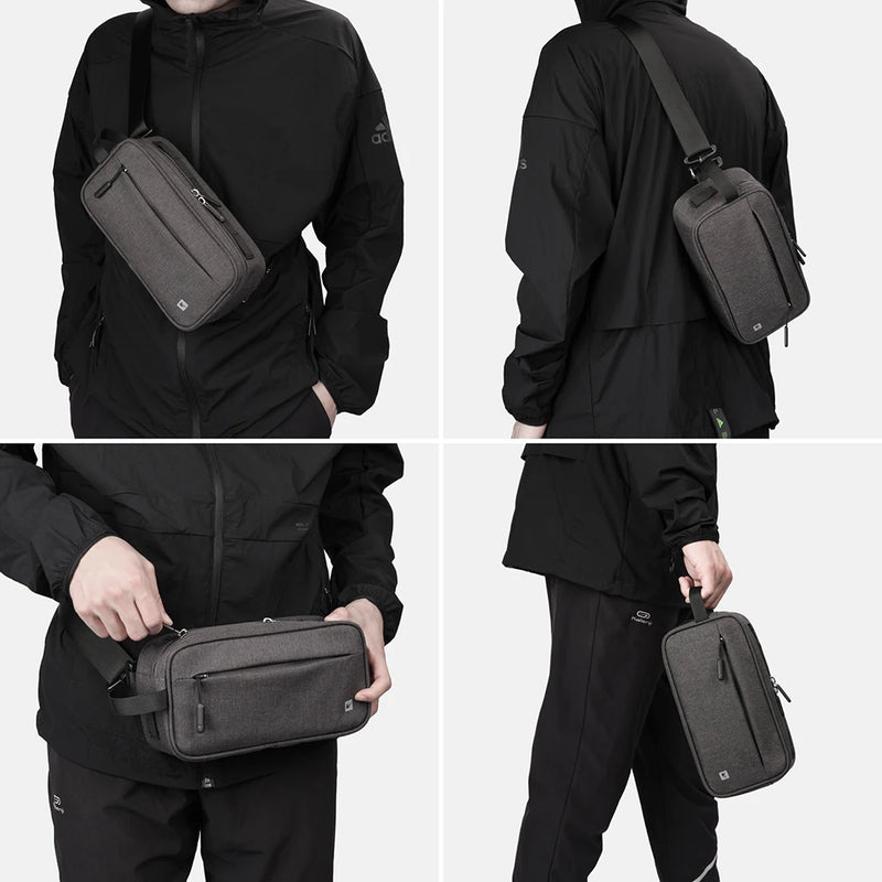 Rhinowalk Motorcycle Bag 3L Moto Tail Bag Bumper Multifunctional Waist Bag Outdoor Motorbike  Side Bag Tool Bag Accessories