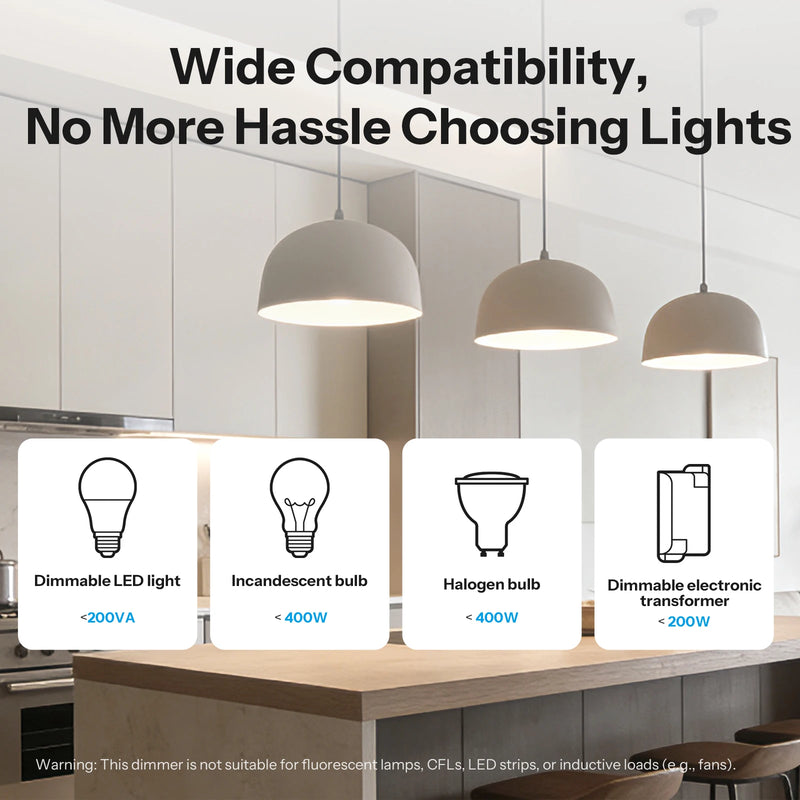 SONOFF Orb-ZBDIM Zigbee Dimmer Wall Switch MINI-ZBDIM-E Flicker-Free Dimming Power Monitoring Overheat Protection 220–240V Only