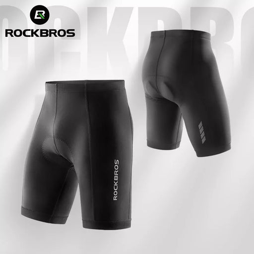 ROCKBROS Summer Cycling Shorts Breathable Bicycle Shorts Tights MTB Road Sport Bike Trousers Shockproof Sponge Pad Bike Shorts
