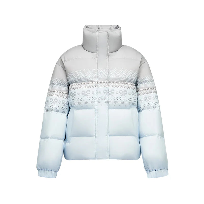 Semir Down Jacket Women Winter Waterproof Oil-proof Stain-proof 80% Down  Loose 2025 New Sweet Stylish Top Women'S Coat