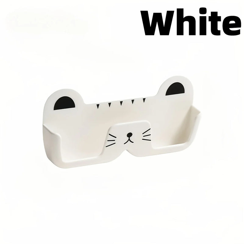 1pc Wall-mounted Glasses Storage Box Shelves,Suitable for Bedside, Bathroom, Living Room,and Cabinet Use,Shelves.