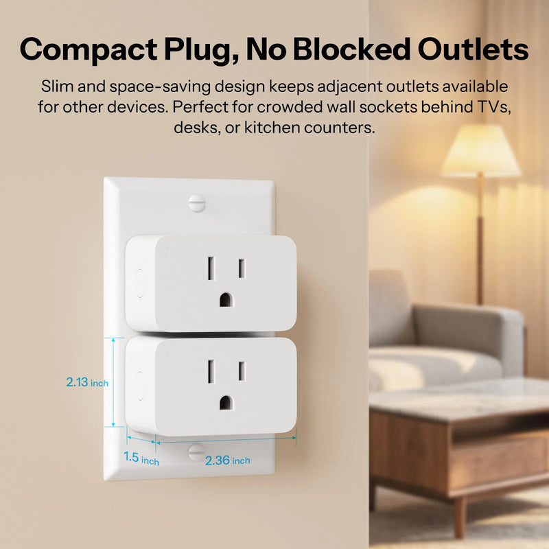 SONOFF S61STPB iPlug Gen2 Type B Matter Over Wi‑Fi Smart Plug Energy Monitor Electricity Bill Track Voice Control via Apple Home