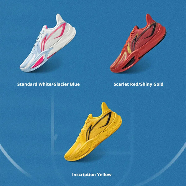 ស្បែកជើងបាល់បោះបុរស Li-Ning SHINING 3 Professional BOOM Cushion ទម្ងន់ស្រាល មានខ្យល់ចេញចូលបានល្អ ស្បែកជើងកីឡាប្រកួតប្រជែង LiNing ABAW007