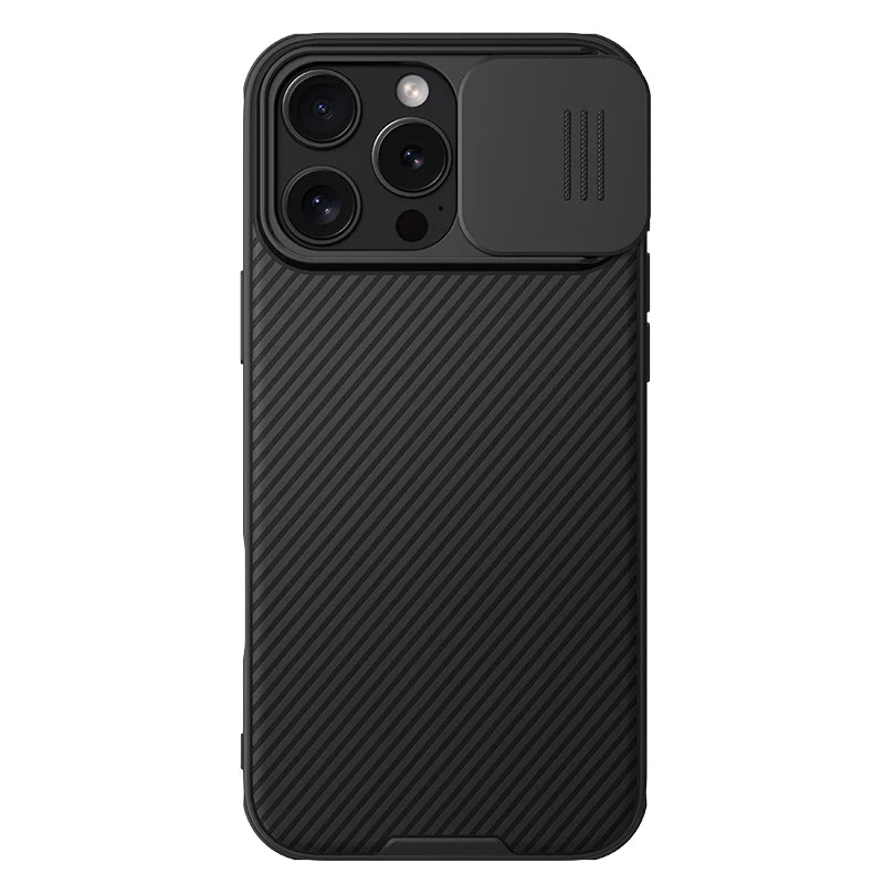 Nillkin For iPhone 16 Pro Max Magsafe Case CamShield Pro Slide Lens Protection Magnetic Back Cover For iPhone 16/ iPhone 16 Pro